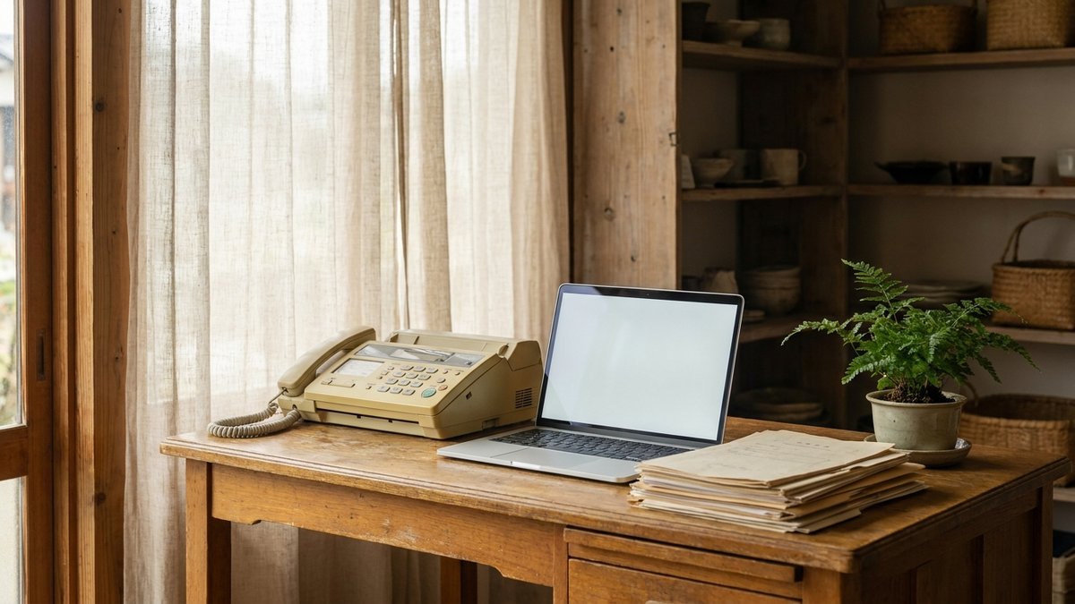 FAXをまだ使っている店舗でも、AIで楽になることはありますか？